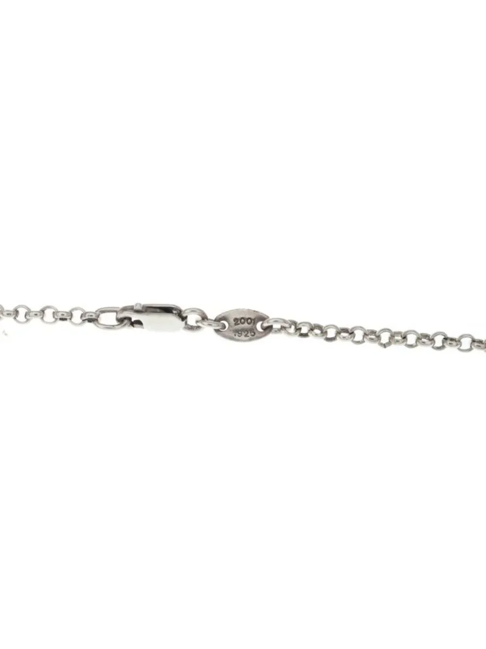 Chrome Hearts Neckchain Roll Chain Necklace Silver
